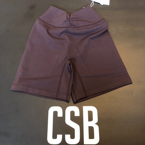 CROP SHOP BOUTIQUE FORM GATHER WAIST SHORTS 5" - Picture 1 of 4